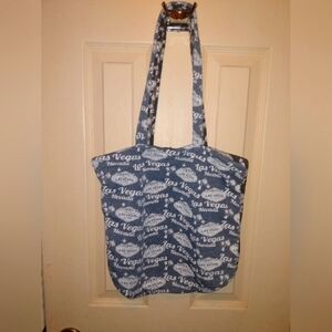 Las Vegas Fabric Tote Bag